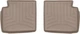 Килимки Weathertech Beige для Fiat 500 (mkI) 2007-2024 (2 ряд) (WT 453692) - зображення 1