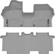 Килимки Weathertech Grey для Volkswagen ID.Buzz (mkI) 2022→ (2 ряд - 3 місця)(1-2-3 ряд) (WT 4618241-4618242) - изображение 1