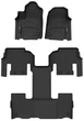 Килимки Weathertech Black для Jeep Wagoneer (WS) 2021→ (2 ряд - 2 місця)(1-2-3 ряд) 2021→ (WT 4417041-4417044) - изображение 1