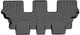 Килимки Weathertech Black для Genesis GV80 (mkI) 2020→ (3 ряд) (WT 4416213) - изображение 1