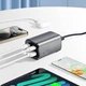 Зарядний пристрій Essager 2xUSB-C + 2xUSB 67W GaN (ECT2AC-JYB0G-Z) - зображення 3