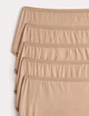 Набір трусиків із мікрофібри Marks&Spencer міді High rise shorts 12(40) 5 шт rose quartz 0239 - зображення 4