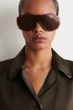 Жіноча сорочка COS Contrast-Piped Satin Shirt Brown 36 (1342037003) - зображення 6