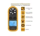 Aнeмoмeтp кpильчacтий 0,1~30 м/c, -10°C~45°C GM816 BENETECH - изображение 5