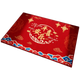 Придверный коврик Qiqijia, коврик для прихожей, нескользящий коврик для ног, праздничный красный ковер для коридора, 80*120 см - изображение 4
