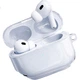 Чехол TORRAS для Apple AirPods 4 силиконовый противоударный прозрачный - изображение 2