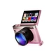 Фотокамера Aigo D9PRO/E9PRO цифровая с откидным экраном и широкоугольным объективом, черная, 32 ГБ - изображение 1