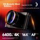Фотоаппарат Aigo D9/E9 цифровой с откидным экраном, 128 ГБ, белый - изображение 5