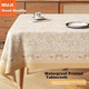 Скатертина MUJI з ПВХ, водонепроникна, маслостійка, прямокутна, для чайного столика, 140x180 см - зображення 4