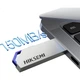 Флеш-накопитель HIKVISION 64 ГБ USB 3.2, металлический корпус S303, скорость чтения 150 МБ/с, высокоскоростной портативный USB-накопитель, совместимый с компьютерами Huawei, для бизнеса, офиса и общего использования. - изображение 2