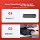 Тонер Huiwei для Sharp (MX-237) AR-2048S/AR-2048NV/AR-2048D повышенной емкости с чипом Black - изображение 3