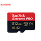 Карта пам'яті SanDisk 512 ГБ TF (MicroSD) A2 4K V30 U3 C10 Ultimate Extreme Speed, швидкість читання 200 МБ/с, швидкість запису 140 МБ/с - зображення 9