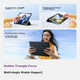 Чохол Shanmo для iPad Mini 6 та 7 2021-2024 з відділенням для стилуса, акриловий прозорий із захистом від згинання, сірий - зображення 10