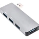 Док-станція розширення Youlianxing Full USB 3.0 з 4 портами на лівому боці, розгалужувач-хаб прямого підключення для ноутбуків та настільних комп'ютерів Apple, Huawei, сумісний з USB-накопичувачами та мишею - зображення 1