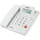 Стационарный телефон PHILIPS CORD042, проводной, для офиса и дома, без батареек, определитель номера, регулируемый экран, белый - изображение 2