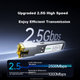 Модуль оптичний UGREEN 75640 SFP на RJ45 2.5G/1G/100M з автоузгодженням швидкості - зображення 4