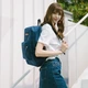 Рюкзак JANSPORT Jiesheibao для чоловіків та жінок, повсякденний студентський рюкзак, 47LW003, темно-синій - зображення 9
