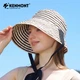 Солнцезащитная шляпа Kenmont Outdoor с широкими полями для весны и лета, пляжная солнцезащитная шляпа-козырек для рыбалки с защитой от УФ-излучения, складная шляпа от солнца 6239 - изображение 4