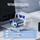Зарядная станция ORICO DUK-10P 120 Вт на 10 USB-портов с подставкой для телефонов и iPad - изображение 6