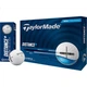 М'ячі для гольфу TaylorMade Distance+ двошарові для тренувань та гри, білі, 12 шт - зображення 2