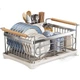 Набор для хранения мисок и тарелок Shuaishi Kitchen из нержавеющей стали 304: сушилка для посуды, органайзер для столовых приборов, полка для хранения. - изображение 3