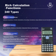 Функциональный калькулятор M&G 82MS Cosmic Galaxy, 240 функций, подходит для использования на экзаменах, для учащихся начальной и средней школы, канцелярские товары ADG981L1 - изображение 7