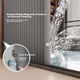 Шторка для душу Mercury Home Textiles, стійка до цвілі, складана, магнітна, водонепроникна, що розділяє суху та вологу зони, одна панель - зображення 4