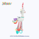 Підвіска Jollybaby для малюків, дзвіночок для ліжка, брязкальце, сидіння безпеки, комфортна іграшка для малюків на 1 рік, підвіска з білим єдинорогом - зображення 8