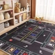Коврик TaTanice игровой детский с дорогами для ползания - изображение 5