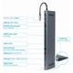 Док станция Cablexpert A-CM-COMBO9-01 USB-C 9-в-1 - изображение 2