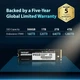 Накопичувач SSD 1TB Patriot P410 M.2 2280 PCIe NVMe 4.0 x4 TLC (P410P1TBM28H) - зображення 3