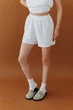 Женские шорты из муслина ART KNIT белые, L-XL 045975 - изображение 4