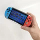 Игровая приставка X7 с диагональю активной области экрана 4" дюйма и играми, беспроводная ретро консоль с 8 ГБ памяти, поддержкой 8-бит и 16-бит игр, аккумуляторный геймбокс с цветным экраном для детей и взрослых, VEN-115 - изображение 4