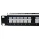 Патч-панель 19″ 24xRJ-45 UTP, кат. 6a, с задним организатором с пластиковыми шторками, LW L&W ELECTRONICAL LW-PP74 - изображение 4