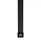 Кальян Amotion Doppler Black 47.5см из нержавеющей стали черный на уплотнителе - изображение 7