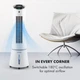 Мобильный Кондиционер Klarstein Ice Smart 210м3 Портативный Охладитель 4в1: Вентилятор Увлажнитель Очиститель воздуха - изображение 9