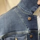 Куртка мужская Wrangler джинсовая классическая на пуговицах стрейч тинт L синяя - изображение 8