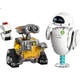 LEGO Disney 43279, Игрушечный робот Валл-И и Ева для мальчиков и девочек, подарок на день рождения, украшение для дома. - изображение 3