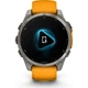 Смарт-часы Garmin fenix 8 47mm, AMOLED, Saph, Ti/Bare/Grpht, SparkOrg/GrphtBd, (010-02904-11) - изображение 2