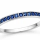Кольцо серебряное дорожка с фианитами Silver Style 17.5 р. (10095.12 sku:2300103357055) - изображение 2