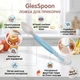 Детская ложка 2 в 1 для прикорма и приготовления пюре GlesSpoon, голубая - изображение 1