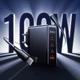 Зарядное устройство HOCO N85 зарядка 100W с кабелем Type-C сетевое зарядное устройство 100W зарядный блок USB-C - изображение 9