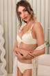Комплект белья: бюстгальтер push-up и трусики бразилиана Leilieve 80C/L Шёлк (Seta) (117760) - изображение 1