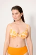 Верх купальника с уплотненной чашкой Ysabel Mora 46C Жёлтая пальма (Yellow Palm) (116135) - изображение 1