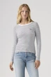 Лонгслів Levi's 48(XL) Бежевий-смужка (149395) - зображення 5