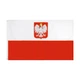 Польское флаг с гербом, знамя Польши 150*90 см с люверсами для флагштока, национальный государственный баннер страны Польша - изображение 1