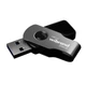 Флеш-накопитель USB 3.2 Gen1 Lizard 256GB Пластик + Металл Чёрный - изображение 3