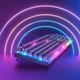 Ігровий комплект клавіатура та миша HOCO GM18 RGB 440х180х36 мм ABS Чорний - зображення 7