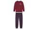 Пижама (лонгслив и штаны) для мальчика Lupilu Ecoprint 457115 110-116 см (4-6 years) Комбинированный - изображение 1
