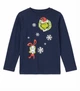 Піжама (лонгслів і штани) для дівчинки Disney Grinch 458455 110-116 см (4-6 years) темно-синій - зображення 3